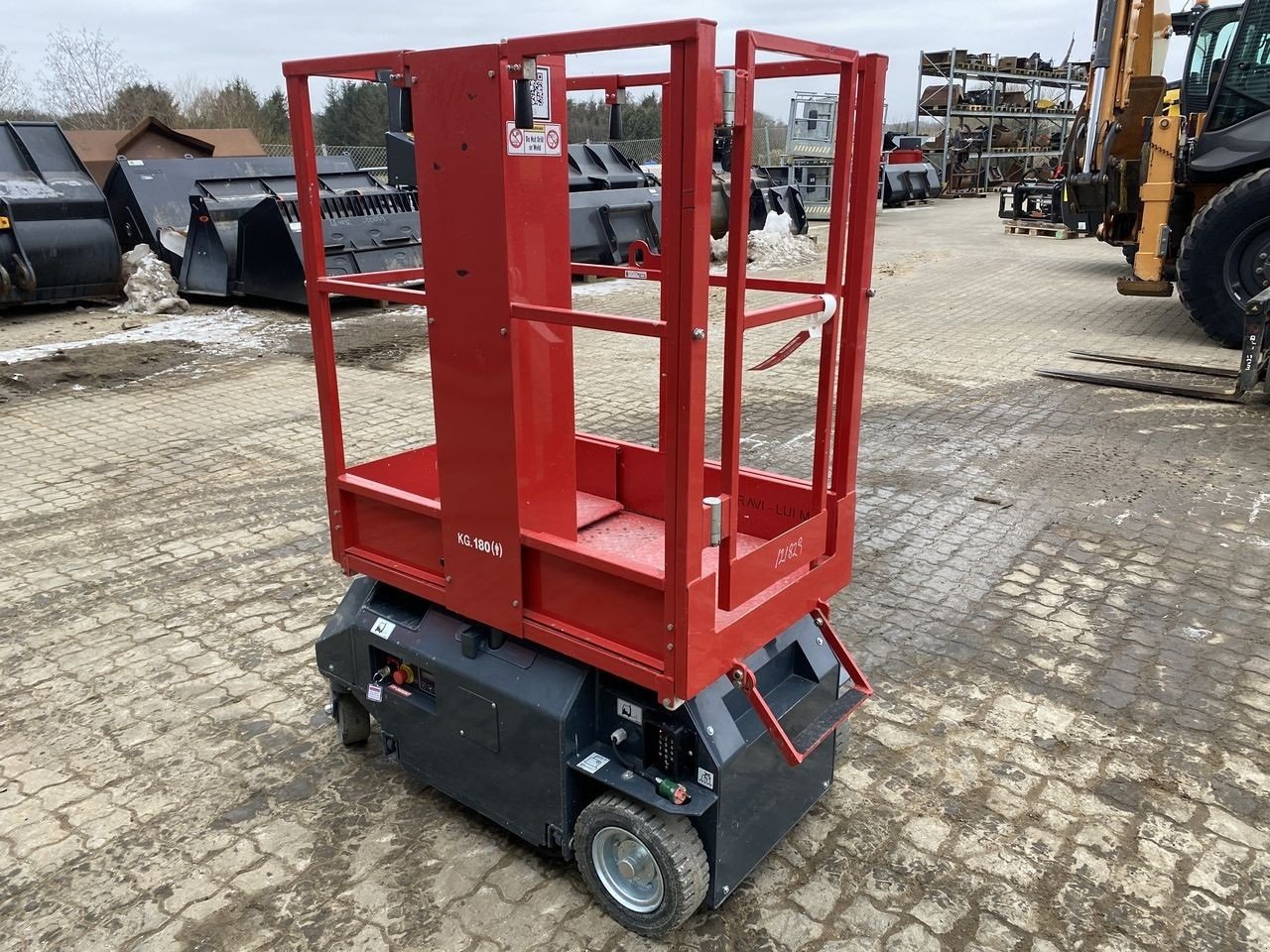 Scherenarbeitsbühne Türe ait Sonstige Leonardo HD, Gebrauchtmaschine içinde Skive (resim 5)