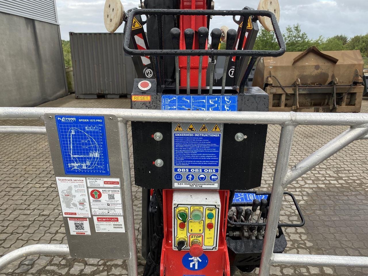 Scherenarbeitsbühne typu Sonstige SPIDER 15.75 STD, Gebrauchtmaschine v Skive (Obrázek 3)