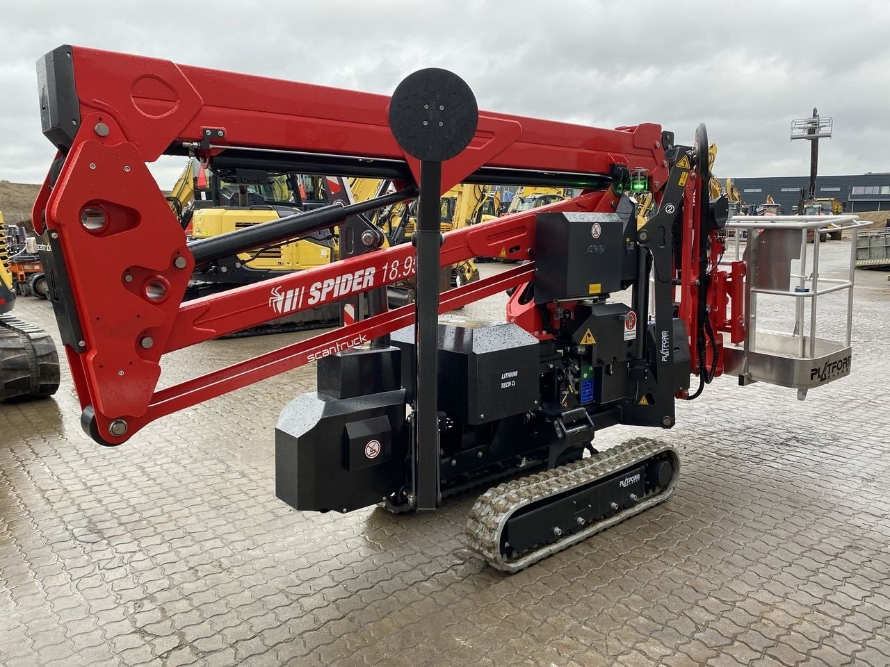 Scherenarbeitsbühne vrste Sonstige SPIDER 18.95 E-LI, Gebrauchtmaschine v Skive (Slika 4)