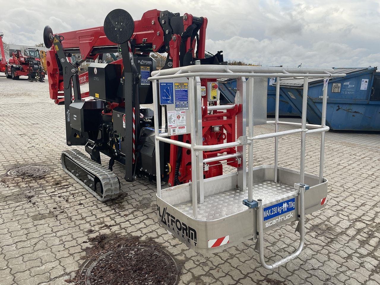 Scherenarbeitsbühne des Typs Sonstige SPIDER 18.95 E-LI, Gebrauchtmaschine in Skive (Bild 5)