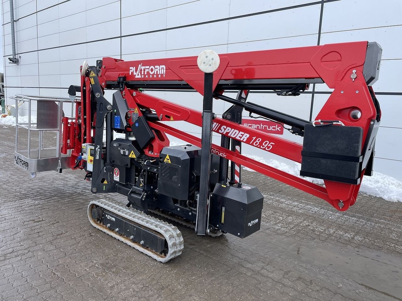 Scherenarbeitsbühne Türe ait Sonstige SPIDER 18.95 STD, Gebrauchtmaschine içinde Skive (resim 2)