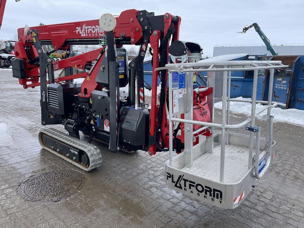 Scherenarbeitsbühne Türe ait Sonstige SPIDER 18.95 STD, Gebrauchtmaschine içinde Skive (resim 5)