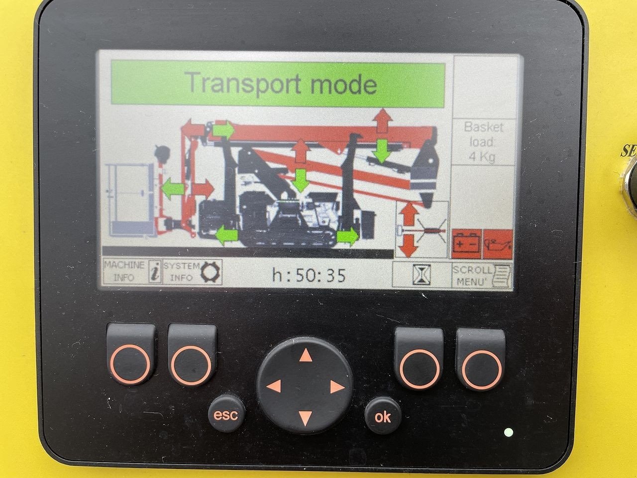 Scherenarbeitsbühne Türe ait Sonstige SPIDER 18.95 STD, Gebrauchtmaschine içinde Skive (resim 9)