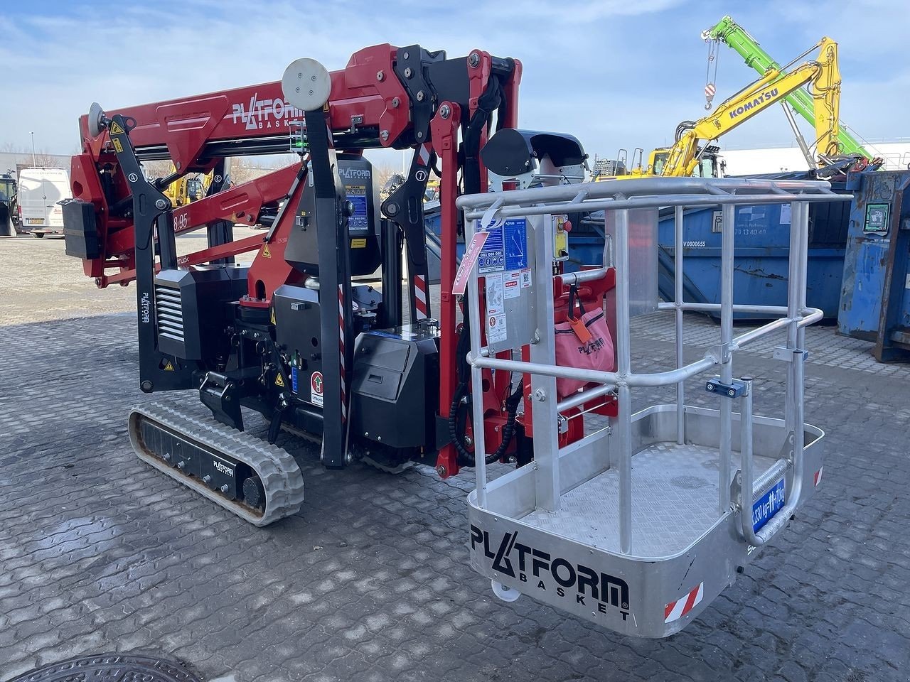 Scherenarbeitsbühne от тип Sonstige SPIDER 18.95 STD, Gebrauchtmaschine в Skive (Снимка 5)