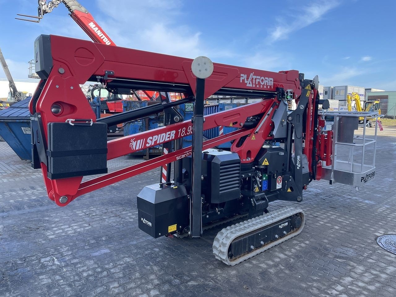 Scherenarbeitsbühne от тип Sonstige SPIDER 18.95 STD, Gebrauchtmaschine в Skive (Снимка 4)