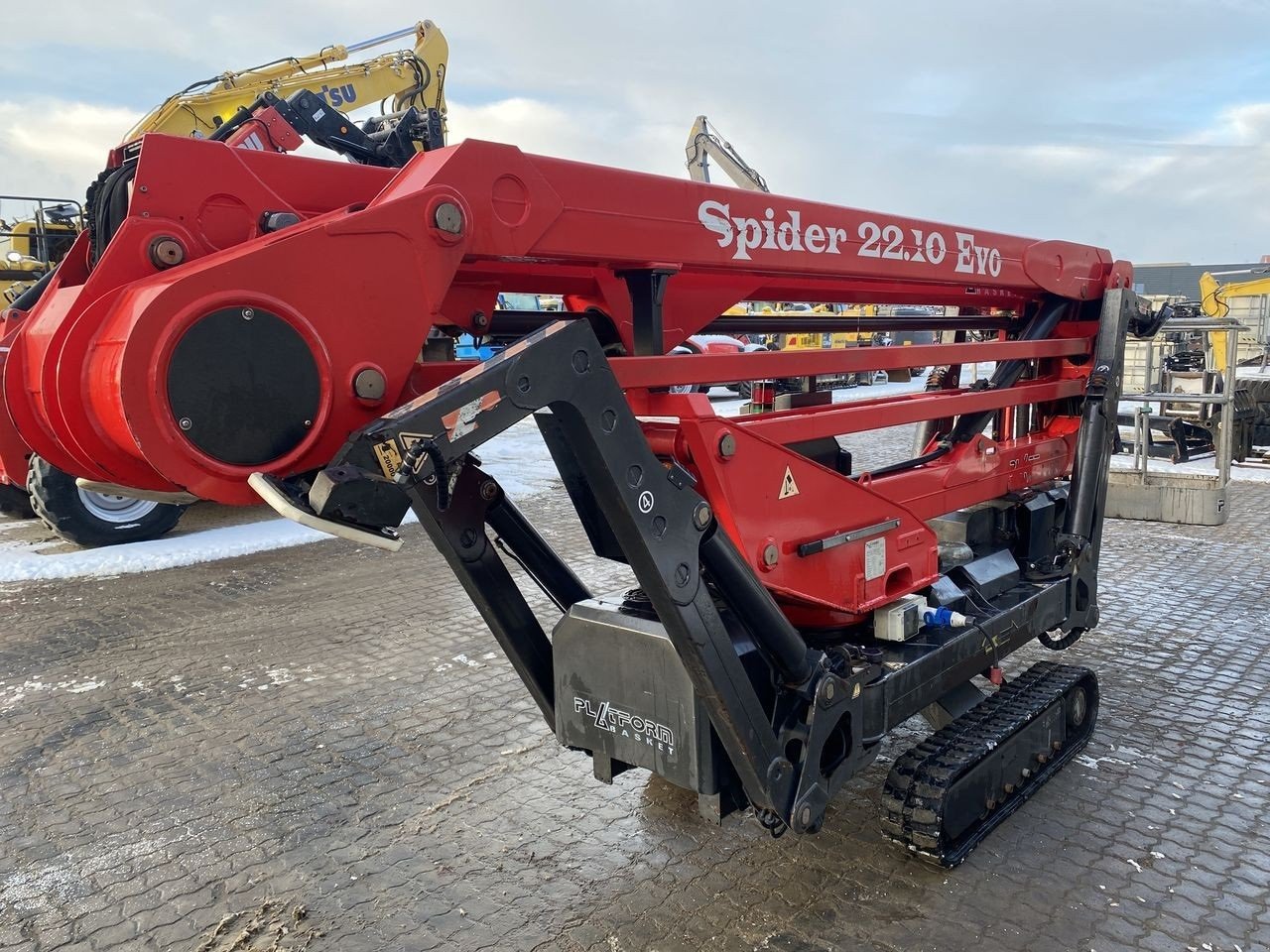 Scherenarbeitsbühne des Typs Sonstige SPIDER 22.10 ED, Gebrauchtmaschine in Skive (Bild 4)
