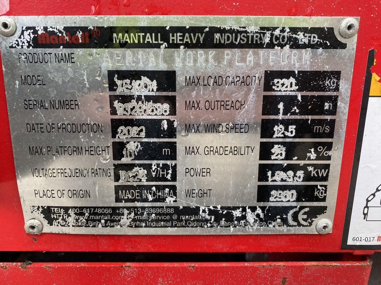 Scherenarbeitsbühne типа Sonstige XE120W, Gebrauchtmaschine в Skive (Фотография 10)