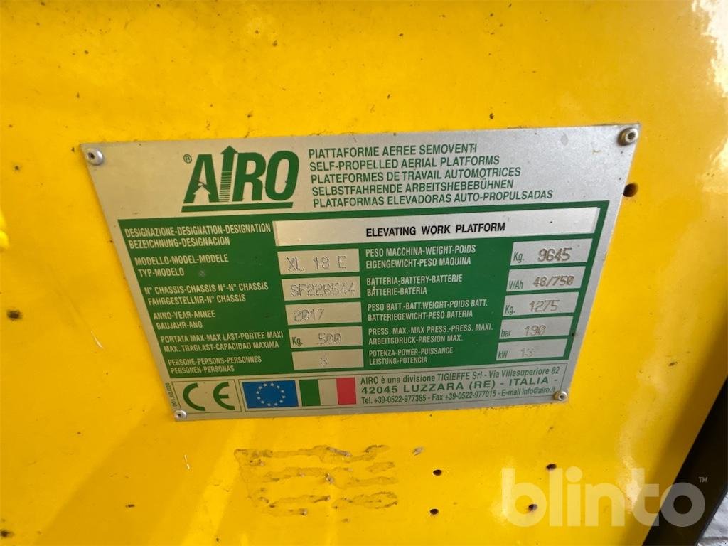 Scherenarbeitsbühne tip Sonstige XL 19 E, Gebrauchtmaschine in Düsseldorf (Poză 6)