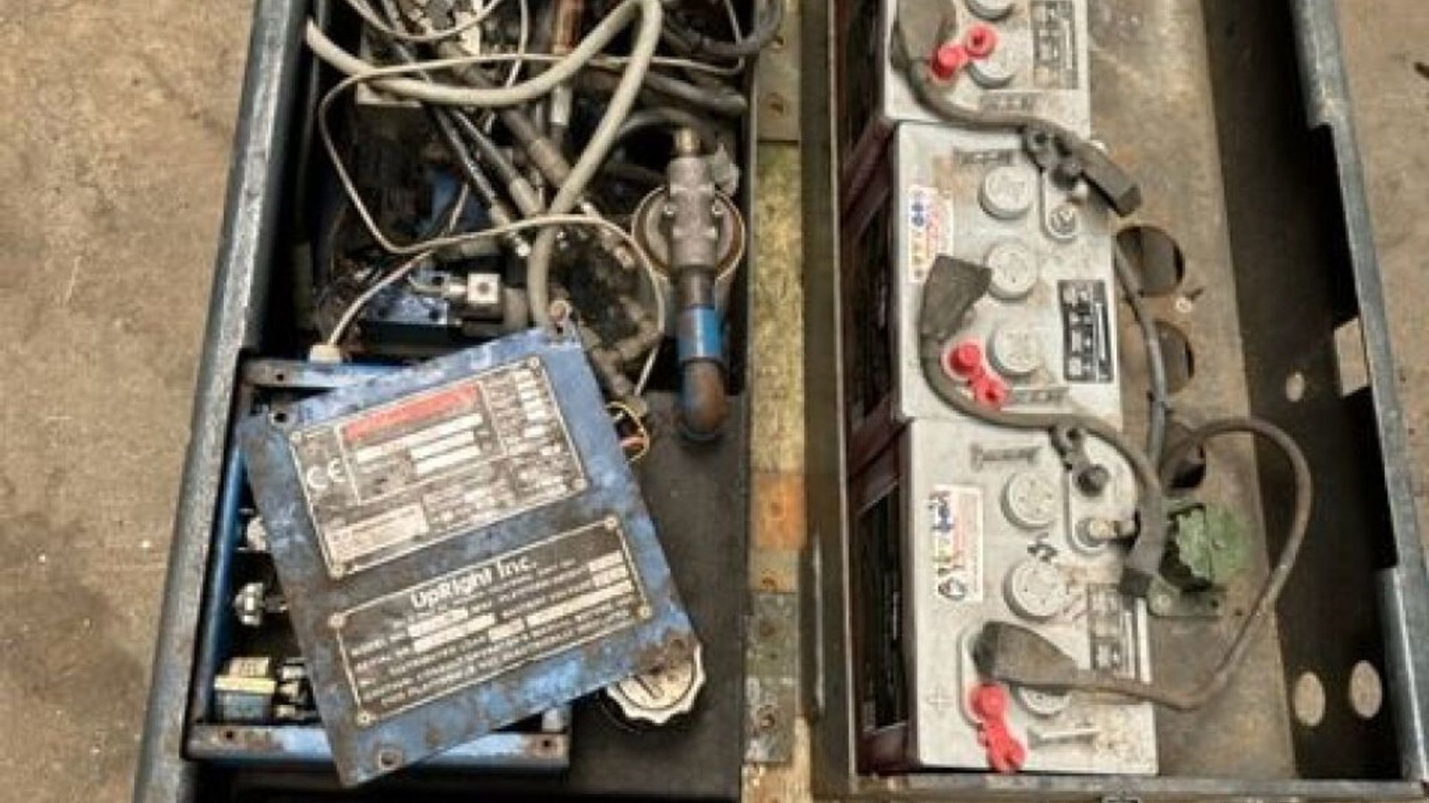 Scherenarbeitsbühne του τύπου Upright Sax Platform, Gebrauchtmaschine σε Rødovre (Φωτογραφία 4)