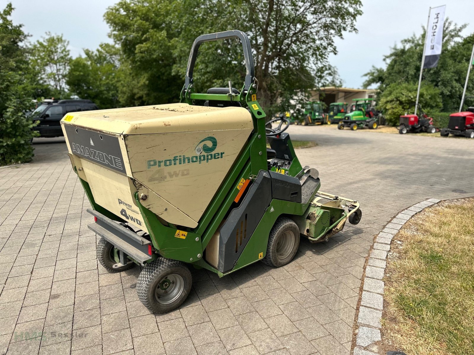 Schlegelmäher des Typs Amazone Profihopper PH 1250 4WDi, Gebrauchtmaschine in Weidenbach (Bild 4)