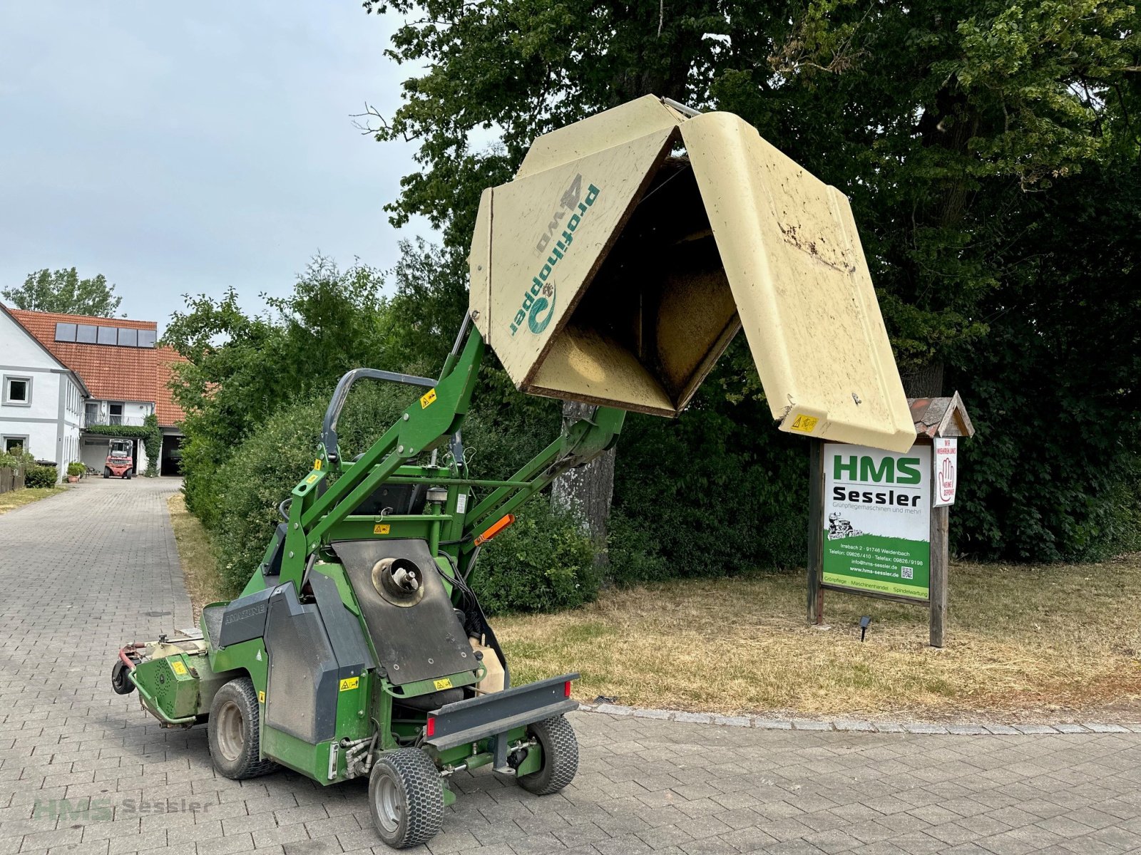 Schlegelmäher des Typs Amazone Profihopper PH 1250 4WDi, Gebrauchtmaschine in Weidenbach (Bild 9)