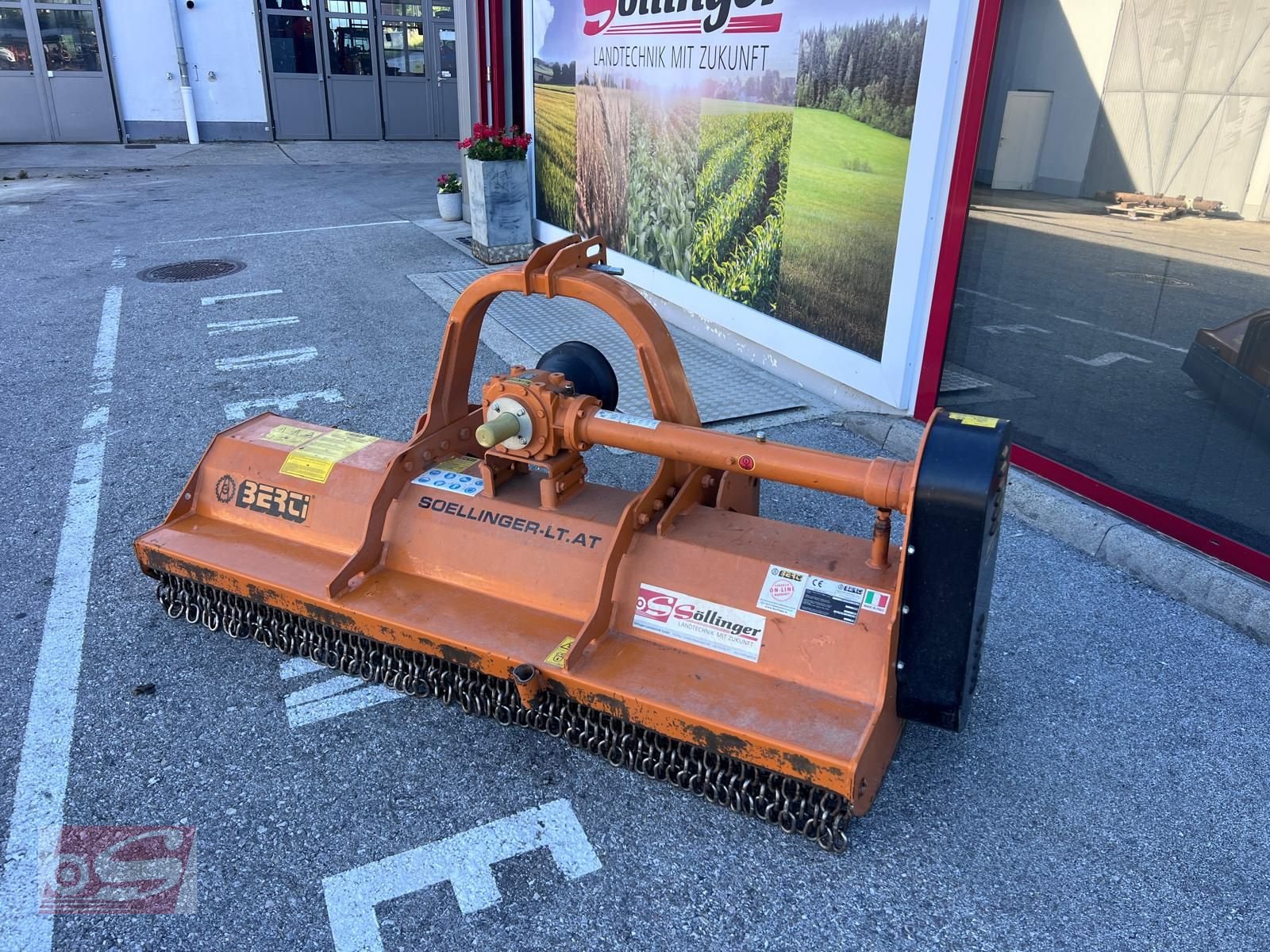 Schlegelmäher от тип Berti EKR/M 200, Vorführmaschine в Offenhausen (Снимка 1)
