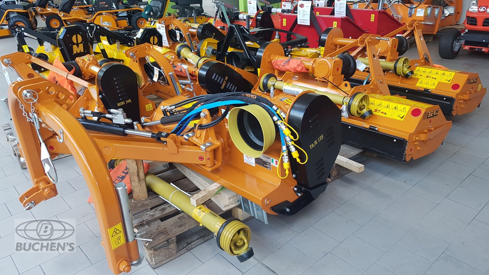 Schlegelmäher typu Berti TA/K 125 Böschungsmulcher, Neumaschine v Olpe (Obrázek 3)