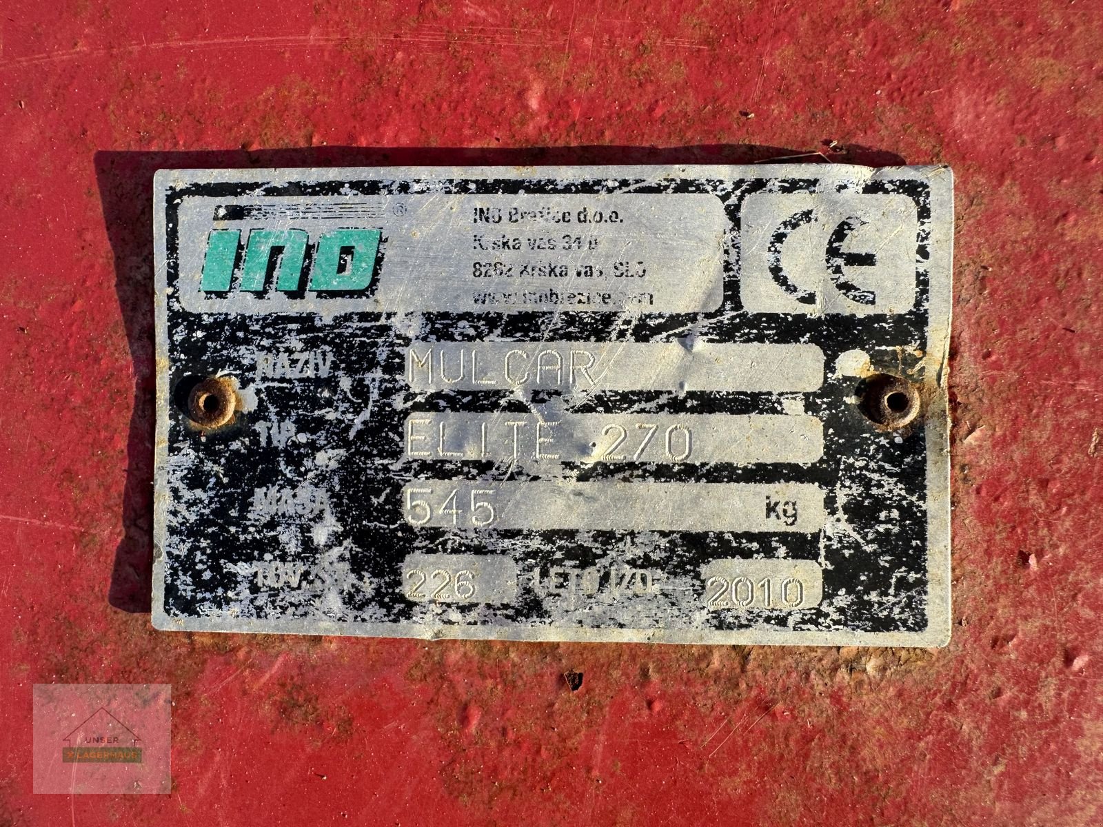 Schlegelmäher от тип INO Elite 270, Gebrauchtmaschine в Hartberg (Снимка 5)