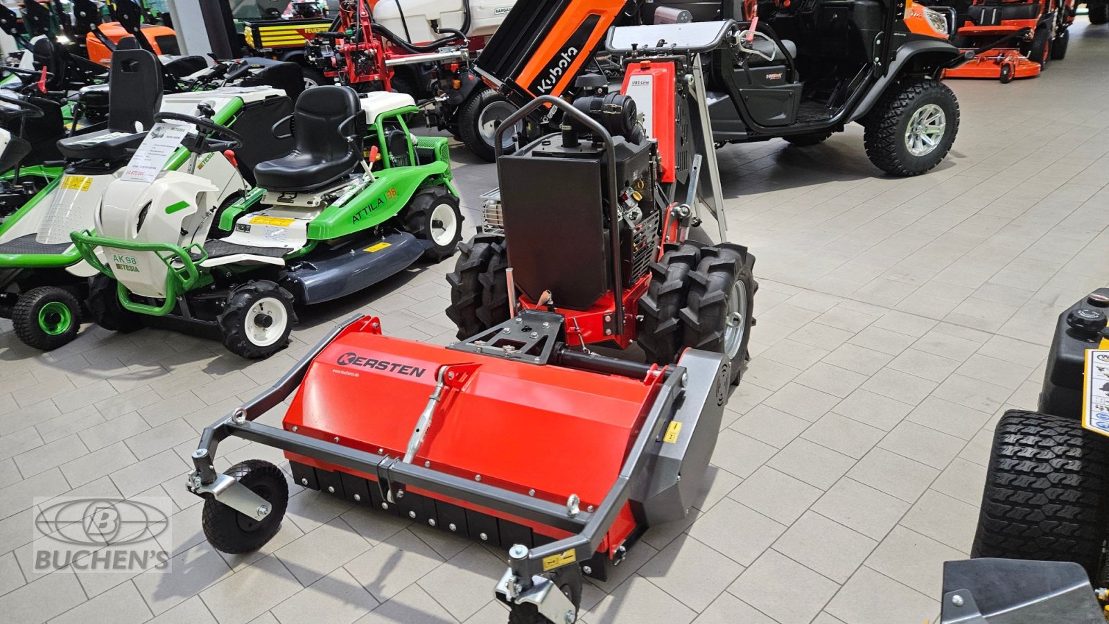 Schlegelmäher tipa Kersten UBS Alpin Demo, Neumaschine u Olpe (Slika 3)