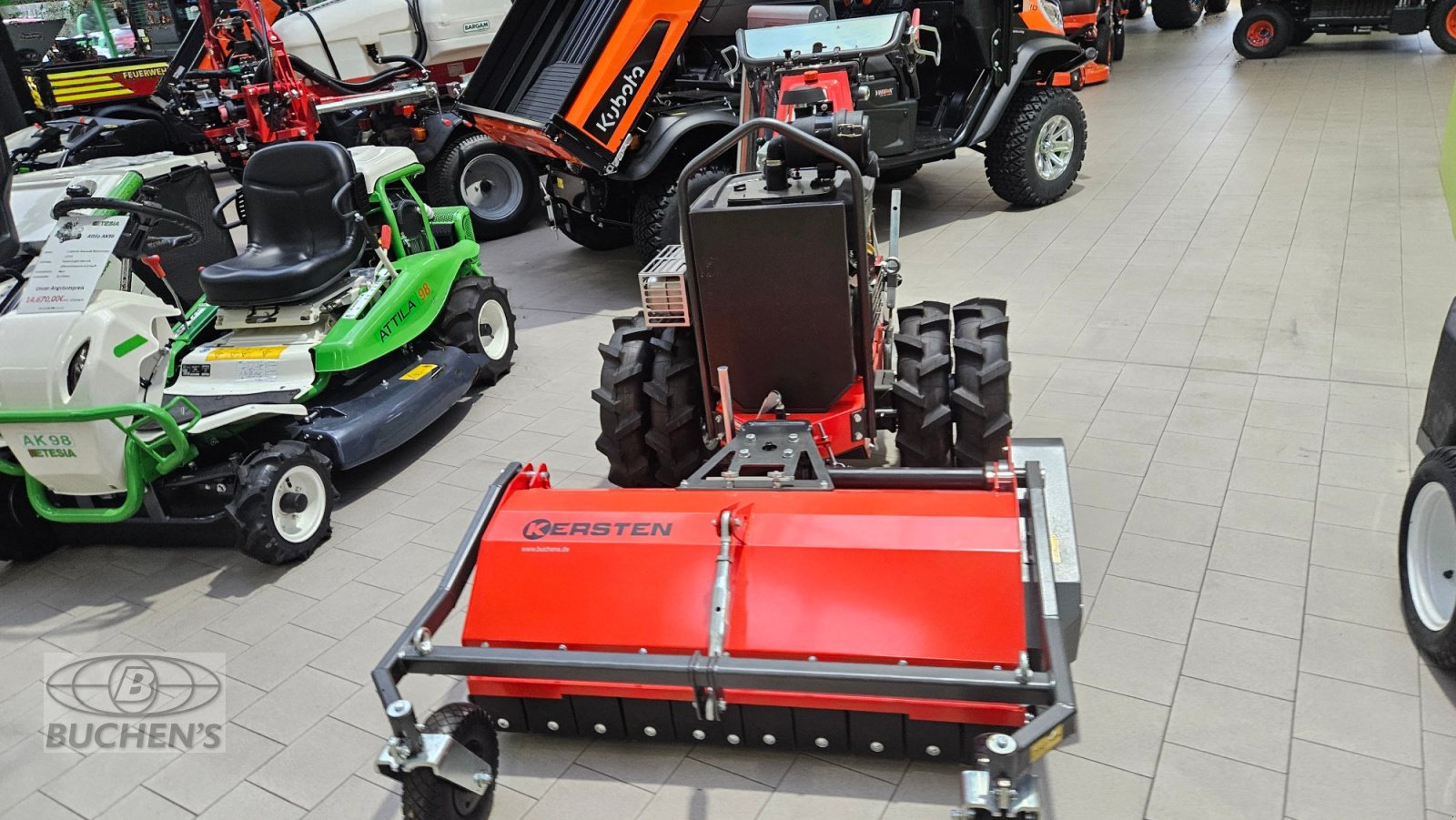 Schlegelmäher tipa Kersten UBS Alpin Demo, Neumaschine u Olpe (Slika 4)