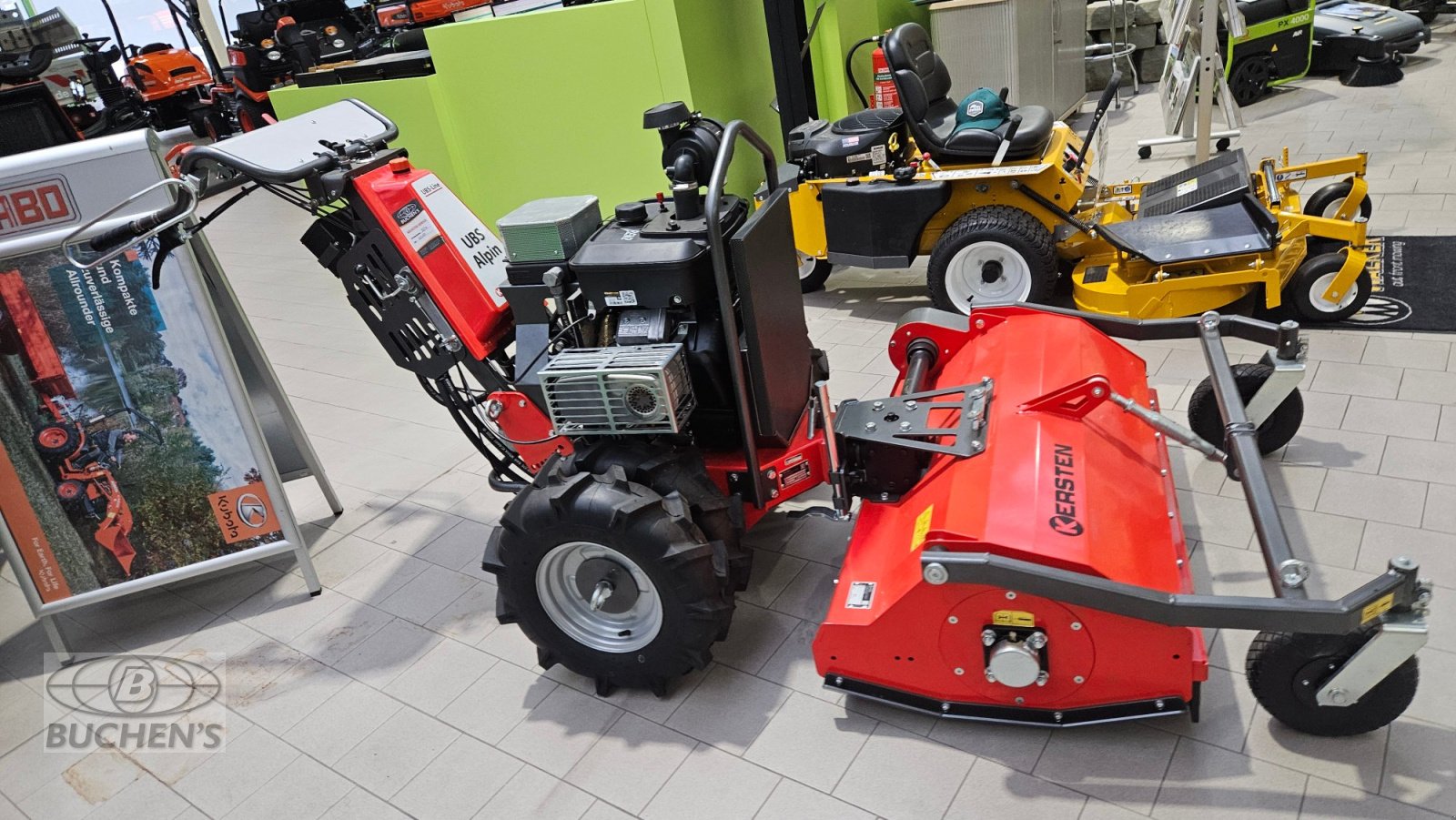Schlegelmäher tipa Kersten UBS Alpin Demo, Neumaschine u Olpe (Slika 9)
