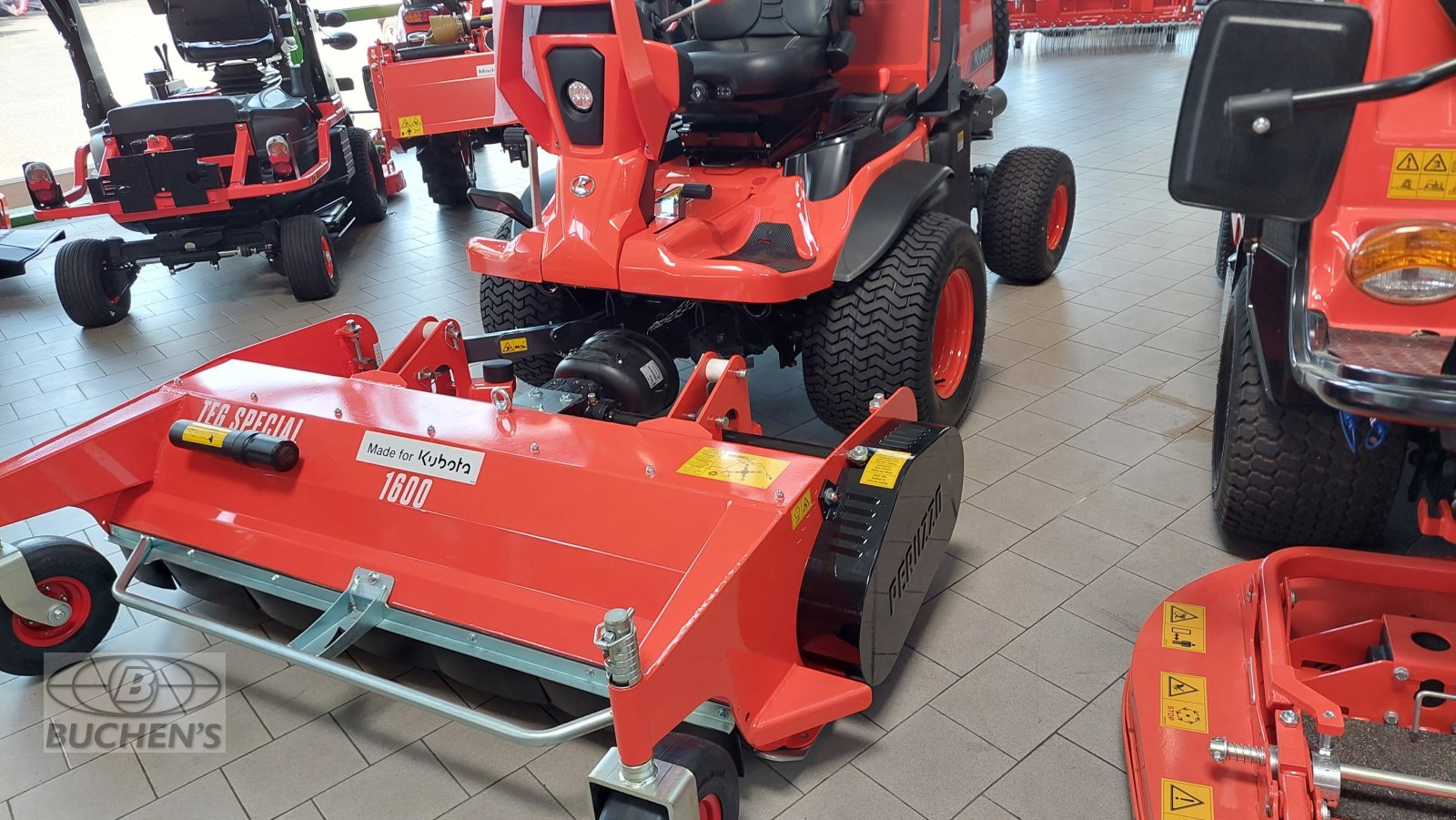 Schlegelmäher des Typs Kubota TEG 1600 HD, Neumaschine in Olpe (Bild 2)