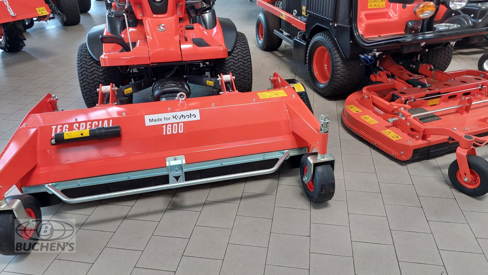 Schlegelmäher des Typs Kubota TEG 1600 HD, Neumaschine in Olpe (Bild 4)