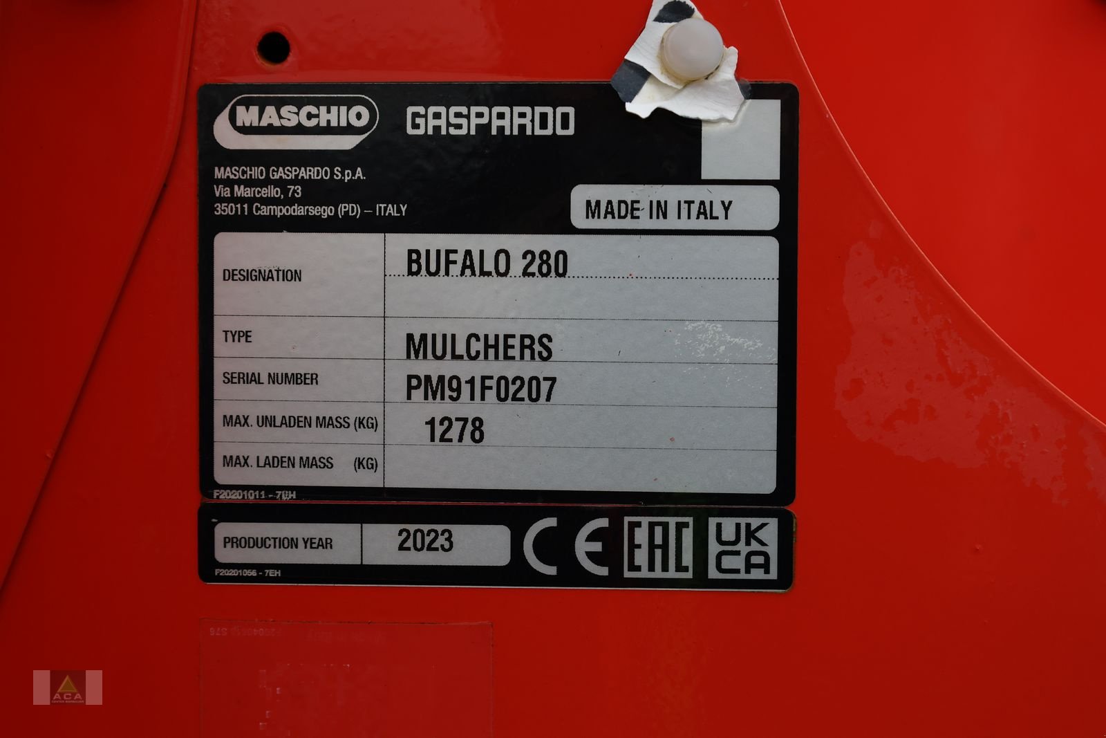Schlegelmäher типа Maschio Buffalo 280, Neumaschine в Markt Hartmannsdorf (Фотография 5)