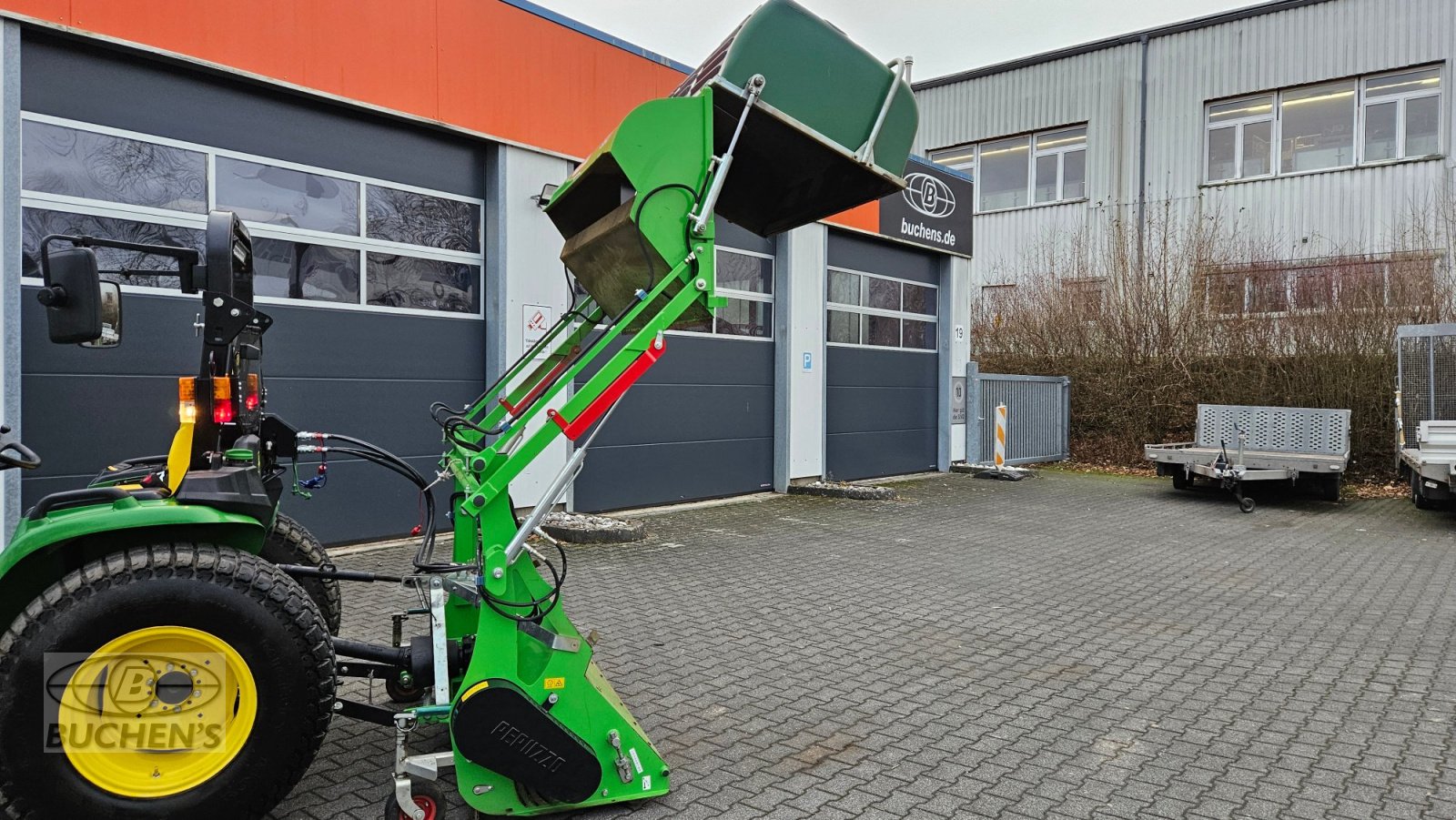 Schlegelmäher Türe ait Peruzzo Koala 1600 Pro, Gebrauchtmaschine içinde Olpe (resim 2)