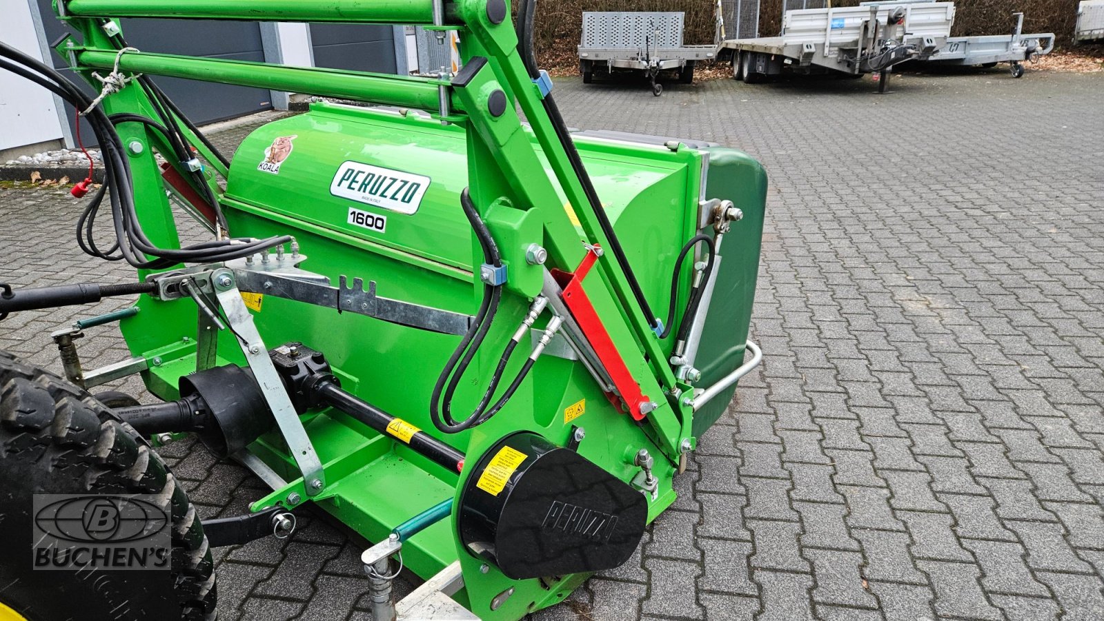 Schlegelmäher Türe ait Peruzzo Koala 1600 Pro, Gebrauchtmaschine içinde Olpe (resim 5)