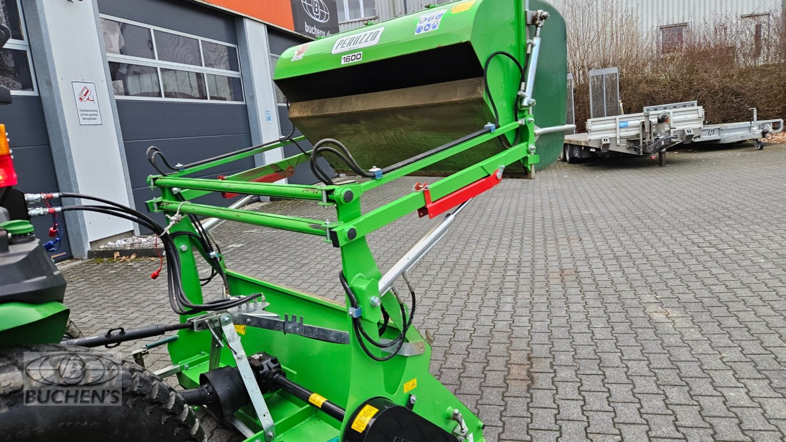 Schlegelmäher Türe ait Peruzzo Koala 1600 Pro, Gebrauchtmaschine içinde Olpe (resim 14)