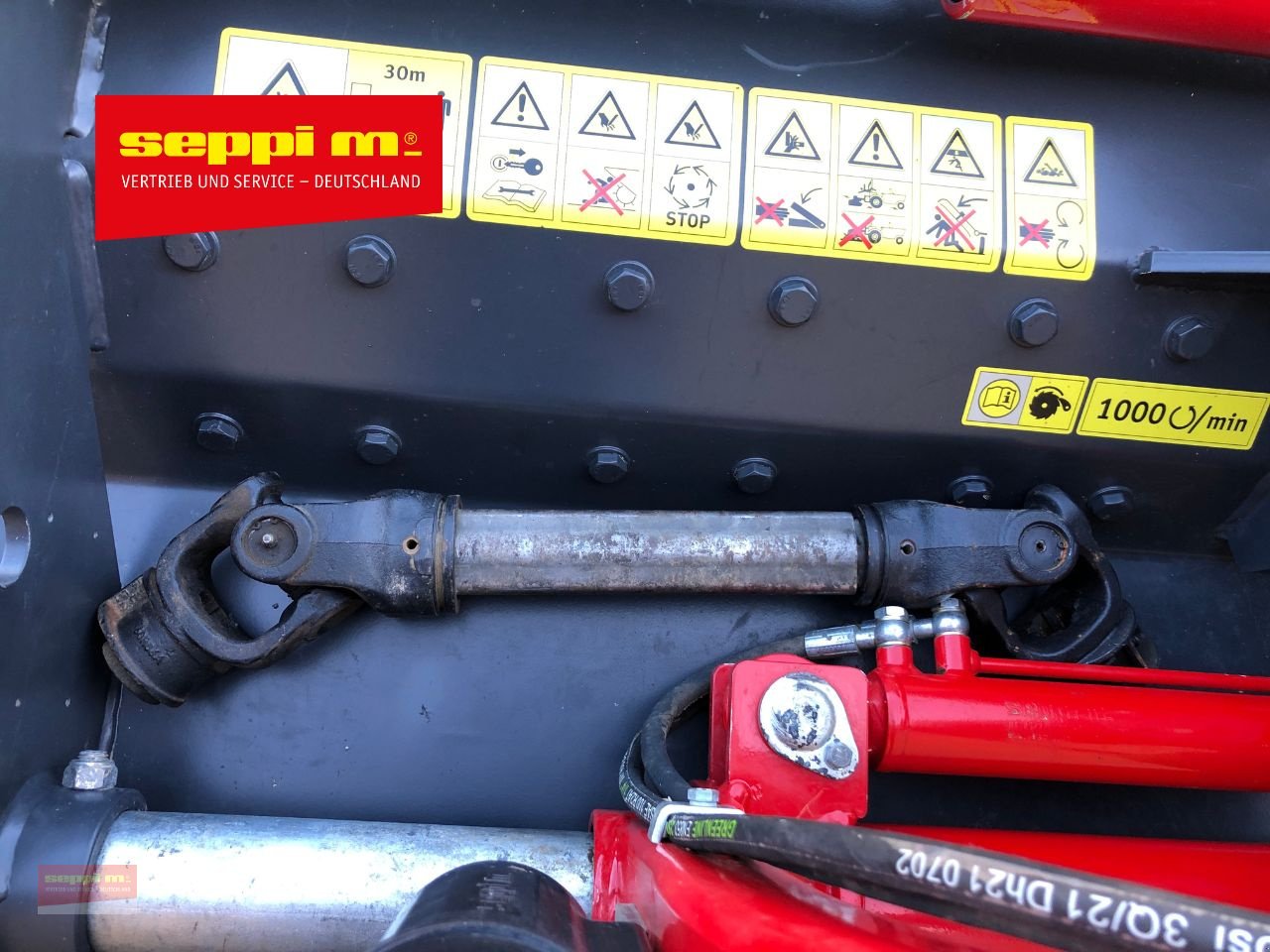 Schlegelmäher du type Seppi S9 coupé 200, Gebrauchtmaschine en Michelstadt (Photo 11)