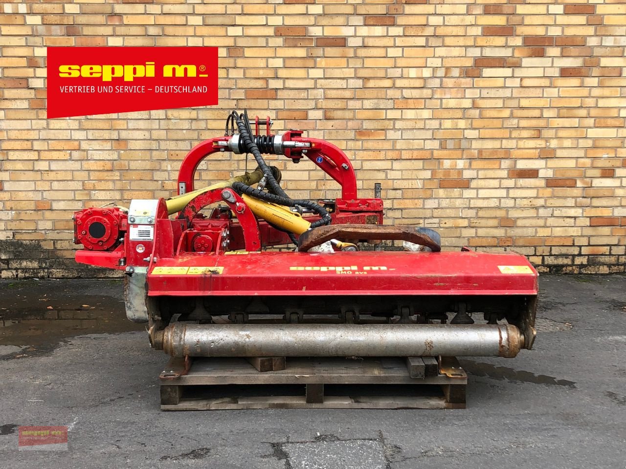 Schlegelmäher du type Seppi SMO avs 175, Gebrauchtmaschine en Michelstadt (Photo 1)