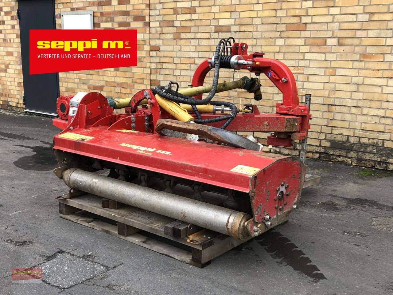 Schlegelmäher du type Seppi SMO avs 175, Gebrauchtmaschine en Michelstadt (Photo 2)