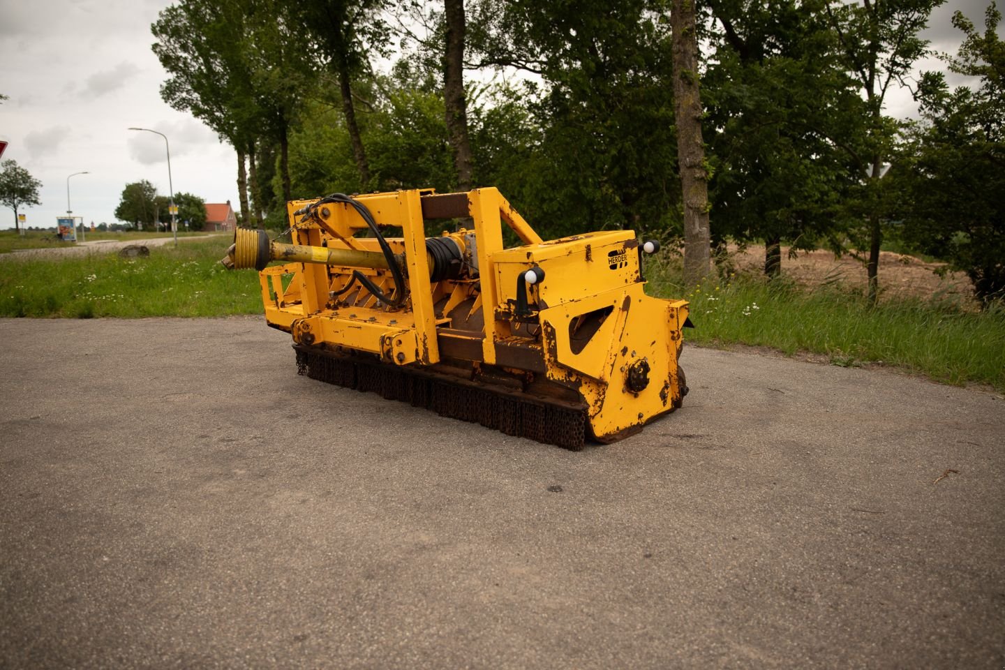 Schlegelmäher Türe ait Sonstige Herder D&uuml;cker M&uuml;thing KMMW 250, Gebrauchtmaschine içinde Grijpskerk (resim 1)
