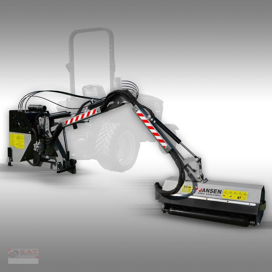 Schlegelmäher tipa Sonstige Hydraulischer Heckmulcher/Mähbalken Jansen HMS-1, Neumaschine u Eberschwang (Slika 2)