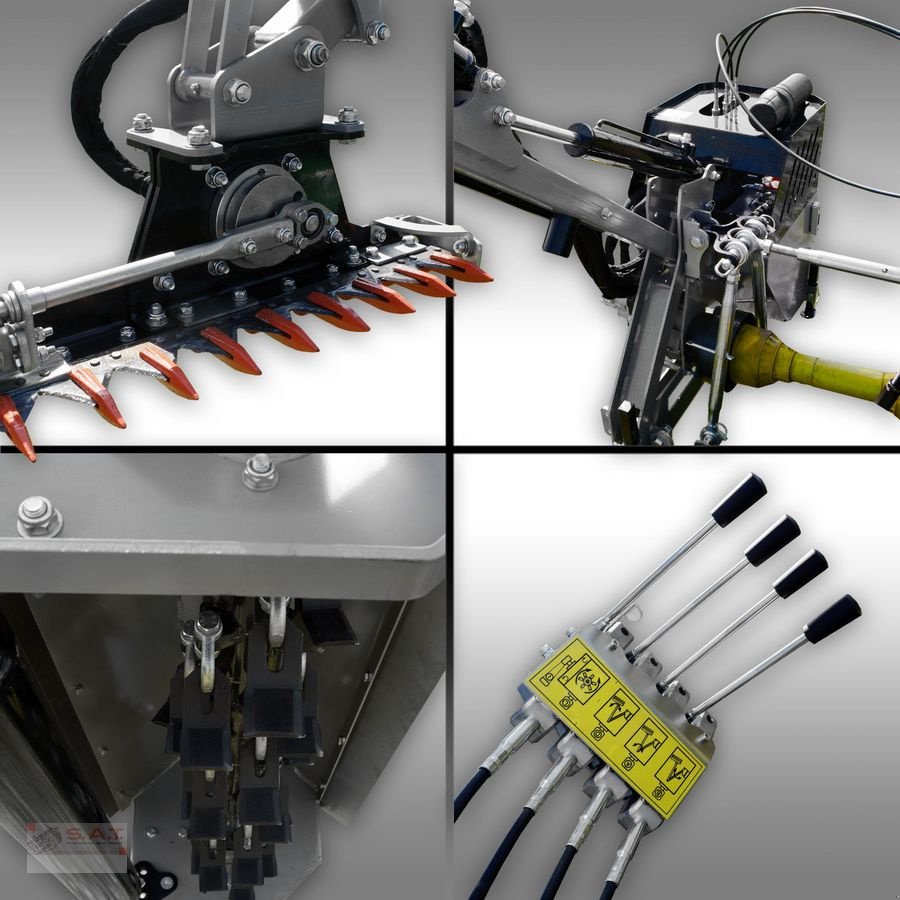 Schlegelmäher tipa Sonstige Hydraulischer Heckmulcher/Mähbalken Jansen HMS-1, Neumaschine u Eberschwang (Slika 8)