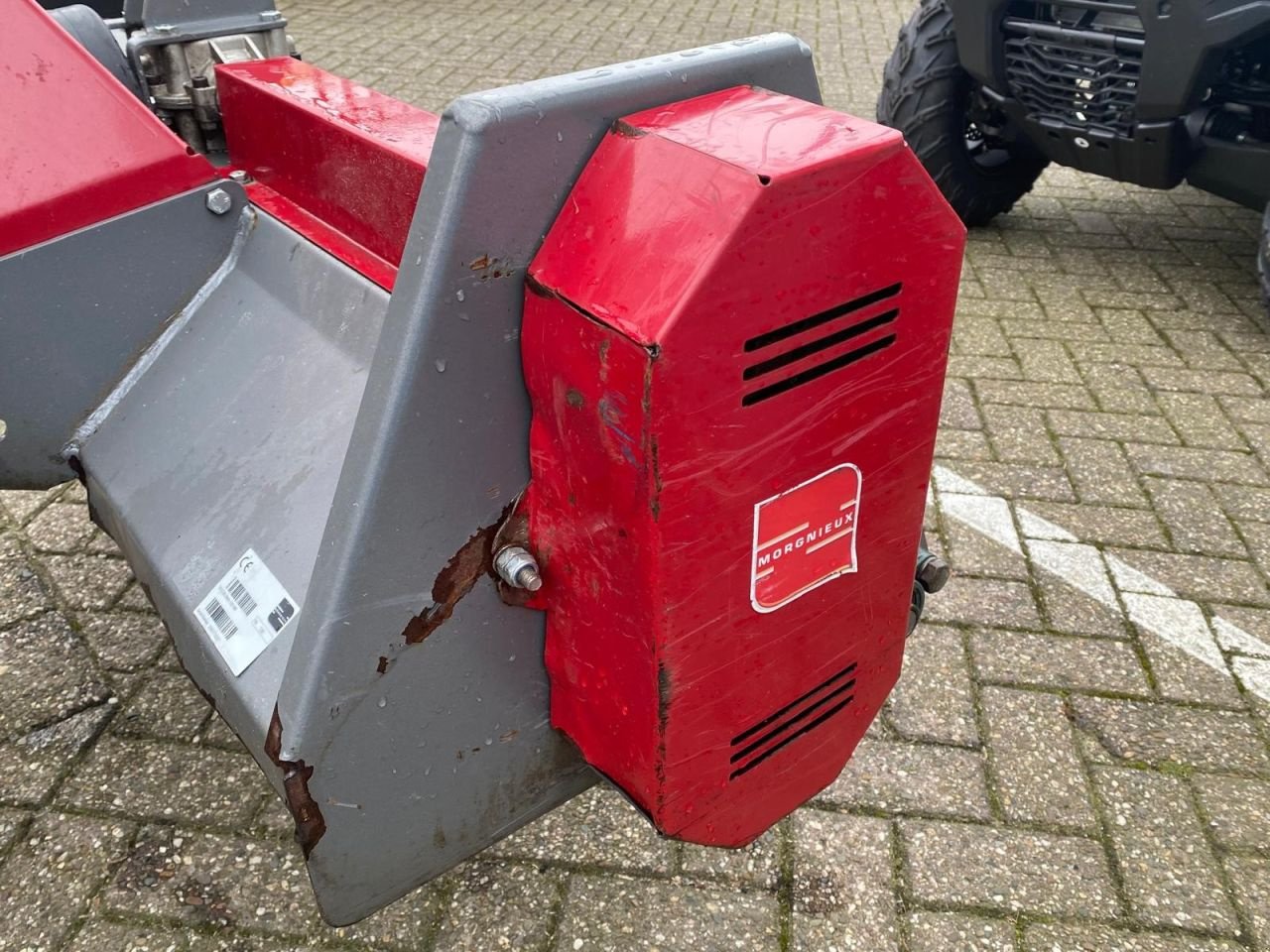 Schlegelmäher Türe ait Sonstige Morgnieux BMA 120 NM, Gebrauchtmaschine içinde Harderwijk (resim 3)