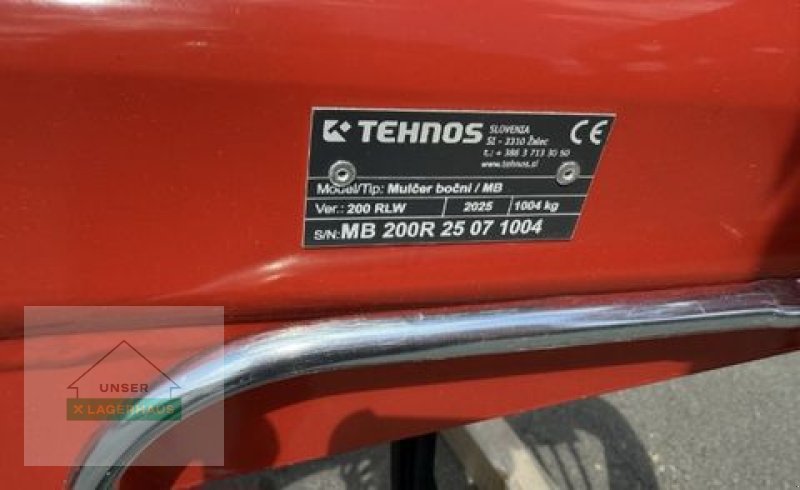 Schlegelmäher des Typs Tehnos MB 200 LW, Neumaschine in Feldbach (Bild 6)