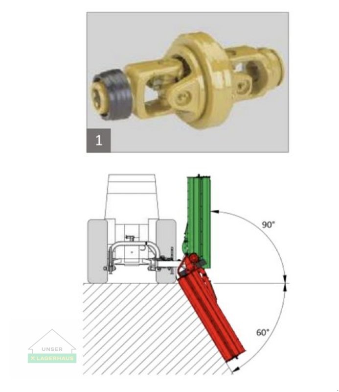 Schlegelmäher des Typs Tehnos MB 200 LW, Neumaschine in Feldbach (Bild 8)