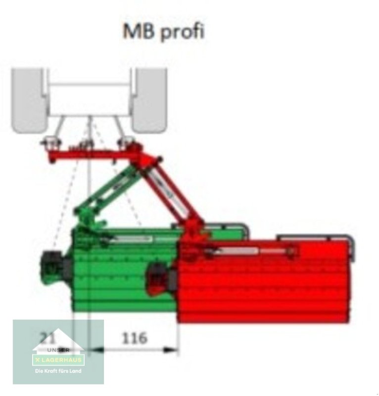 Schlegelmäher typu Tehnos MB 200R, Neumaschine v Hofkirchen (Obrázek 2)
