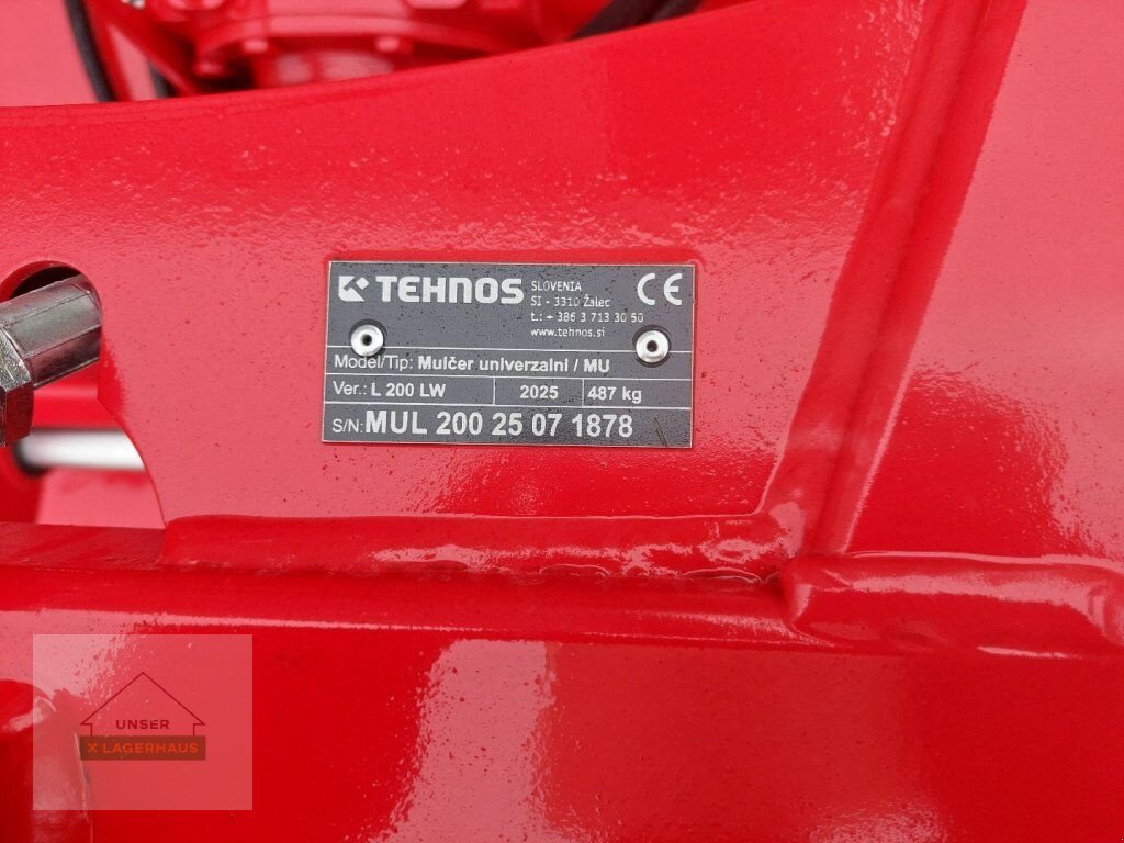 Schlegelmäher του τύπου Tehnos Universalmulcher LEICHT MUL 200 LW, Neumaschine σε Haag (Φωτογραφία 3)