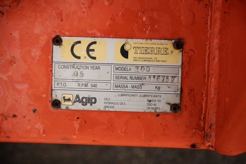 Schlegelmäher of the type Tierre TCL 200, Gebrauchtmaschine in Grijpskerk (Picture 4)