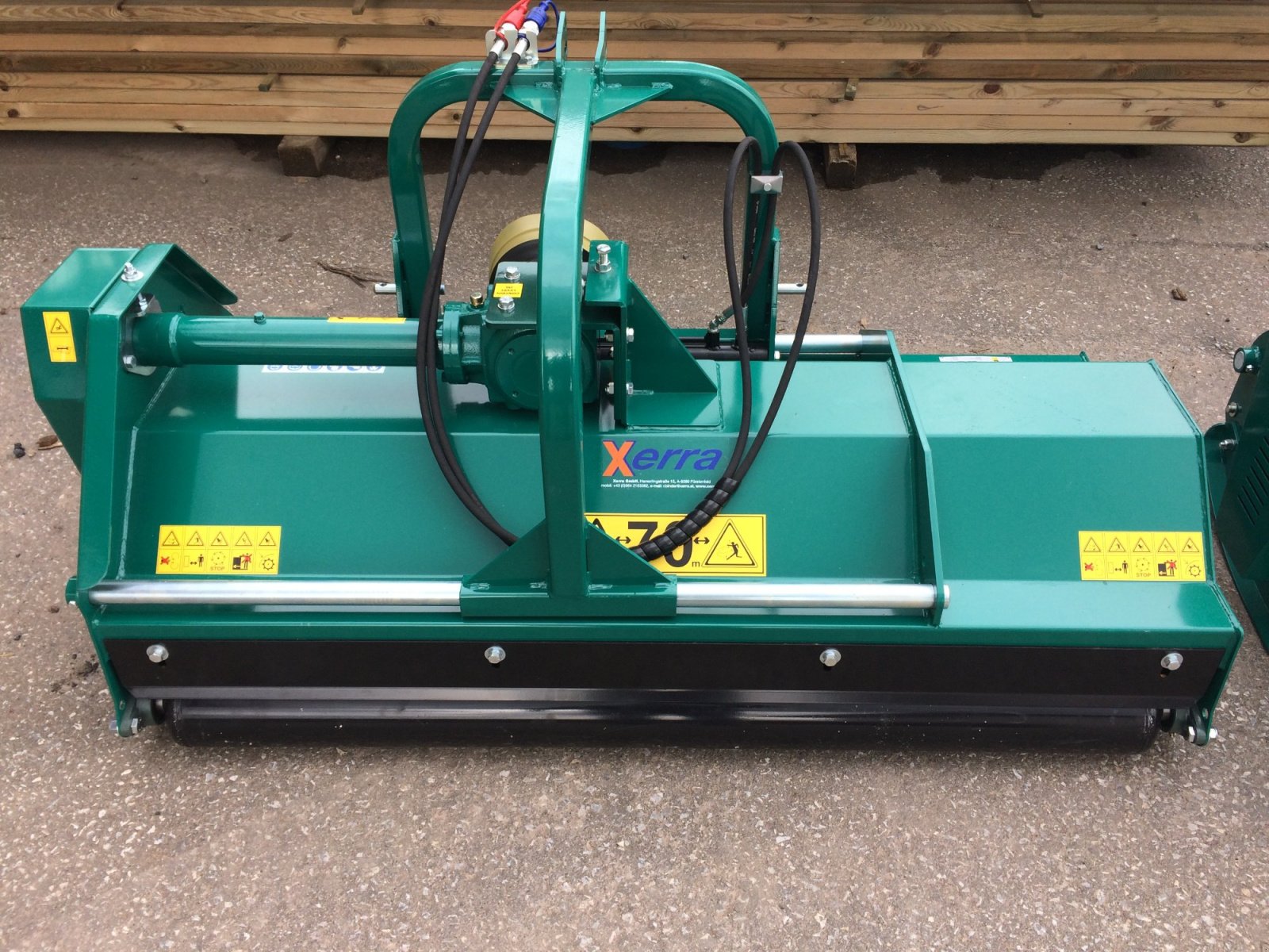 Schlegelmäher от тип Tierre X-Line XL 160 H mit Rechen, Neumaschine в Rudersdorf (Снимка 1)