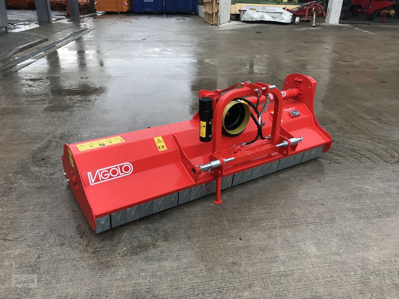 Schlegelmäher of the type Vigolo TK2 220, Neumaschine in Burgkirchen (Picture 6)