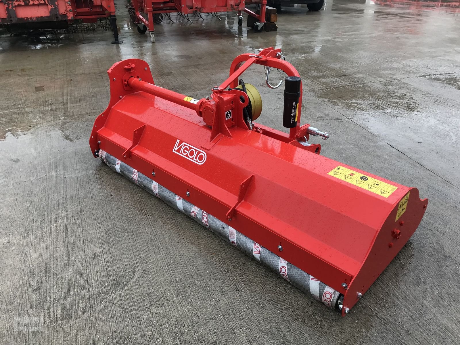 Schlegelmäher of the type Vigolo TK2 220, Neumaschine in Burgkirchen (Picture 4)