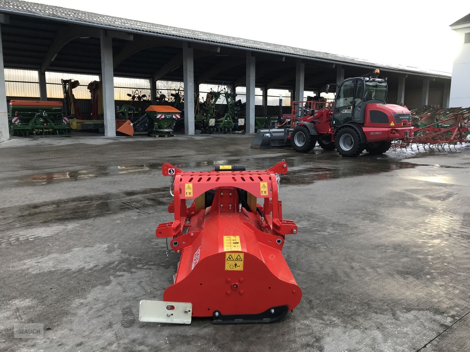 Schlegelmäher Türe ait Vigolo TK2/R 220, Neumaschine içinde Burgkirchen (resim 4)