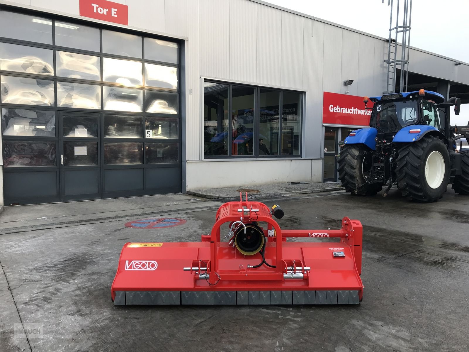 Schlegelmäher Türe ait Vigolo TK2/R 220, Neumaschine içinde Burgkirchen (resim 2)