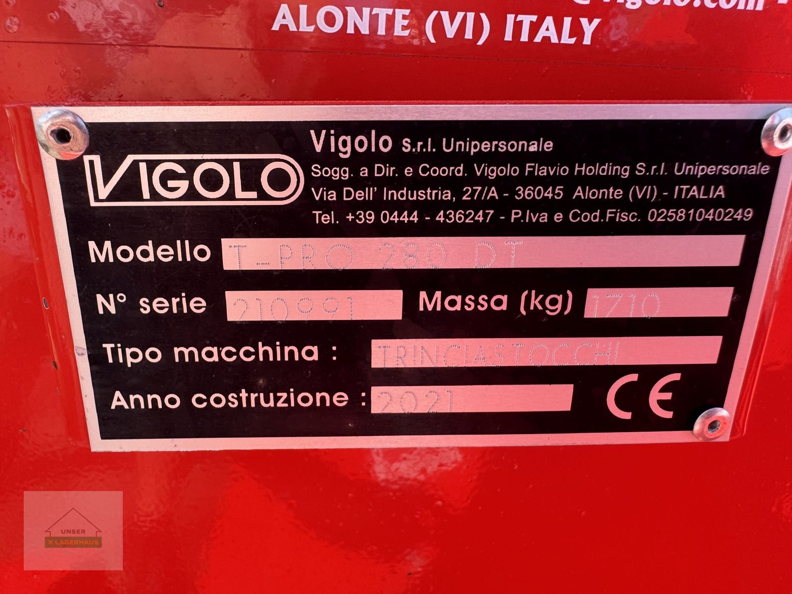 Schlegelmäher typu Vigolo TST-Pro 280, Gebrauchtmaschine v Hartberg (Obrázek 5)