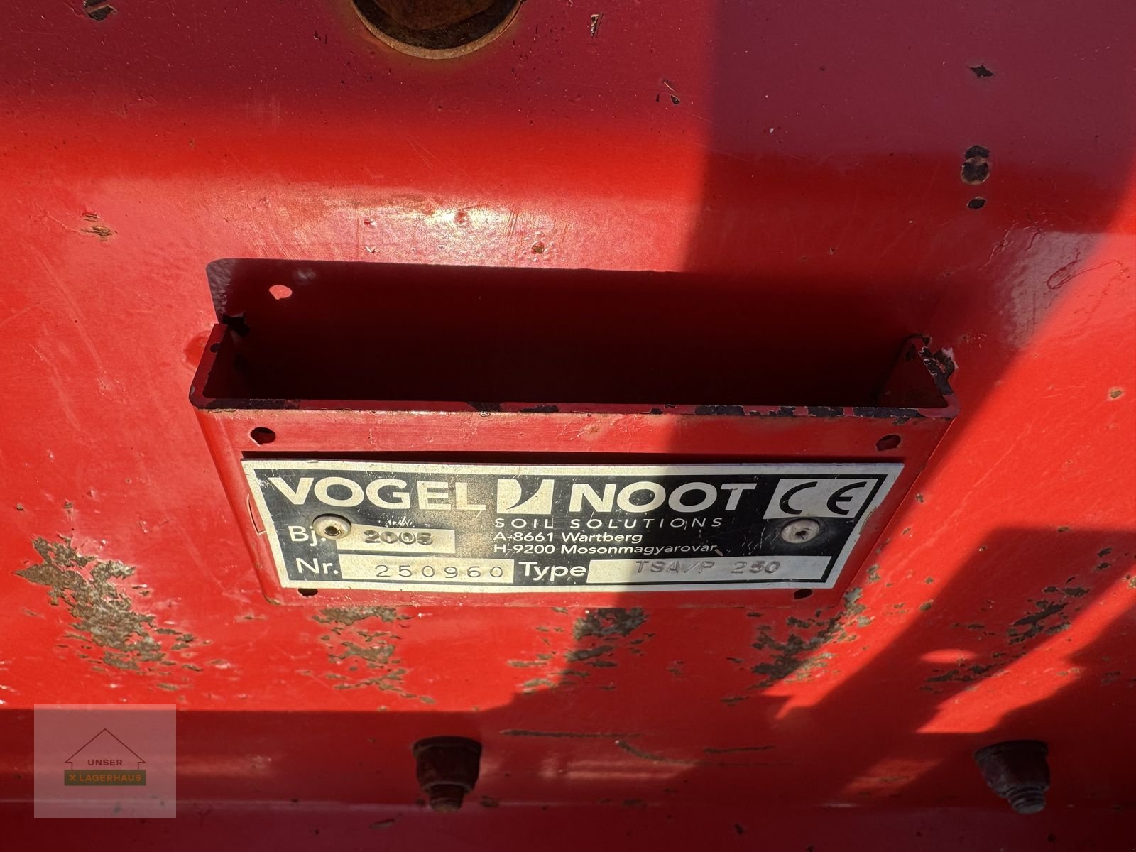 Schlegelmäher Türe ait Vogel & Noot TSA/P 250, Gebrauchtmaschine içinde Hartberg (resim 4)
