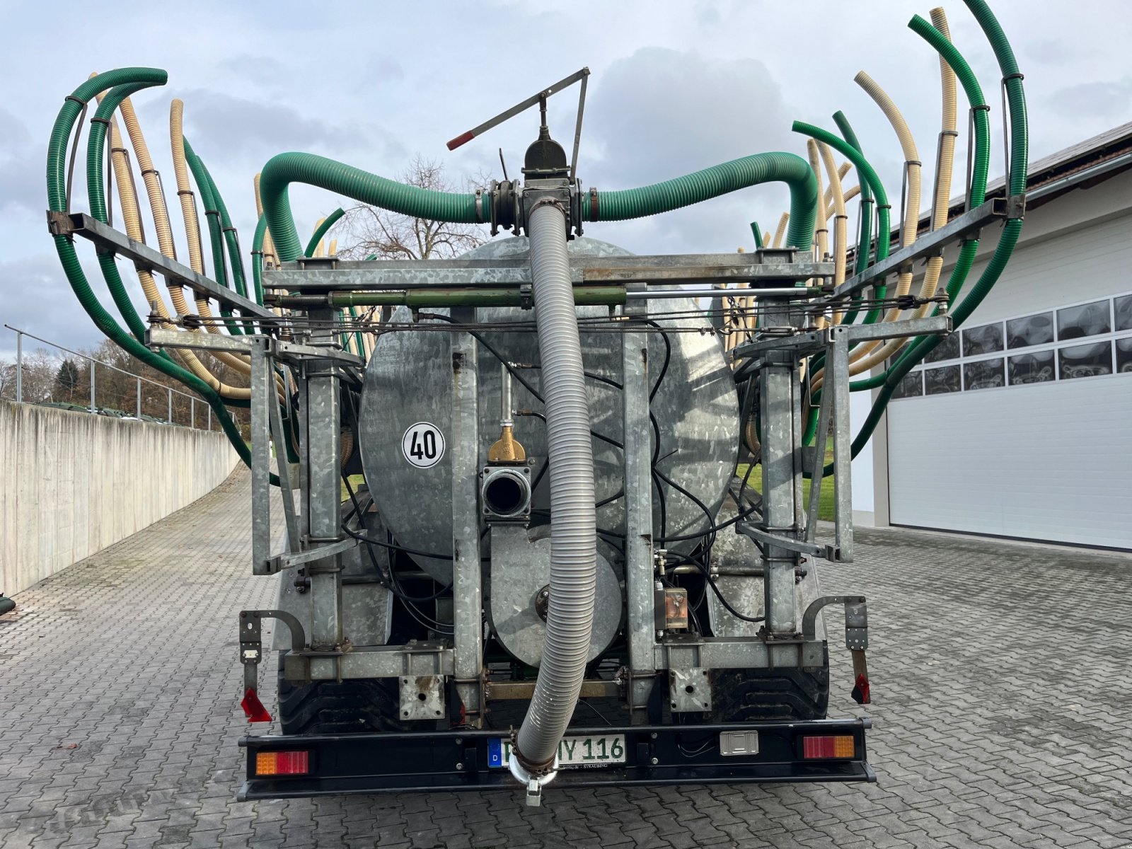 Schleudertankwagen of the type Fliegl Güllefass, Gebrauchtmaschine in Hofkirchen (Picture 2)