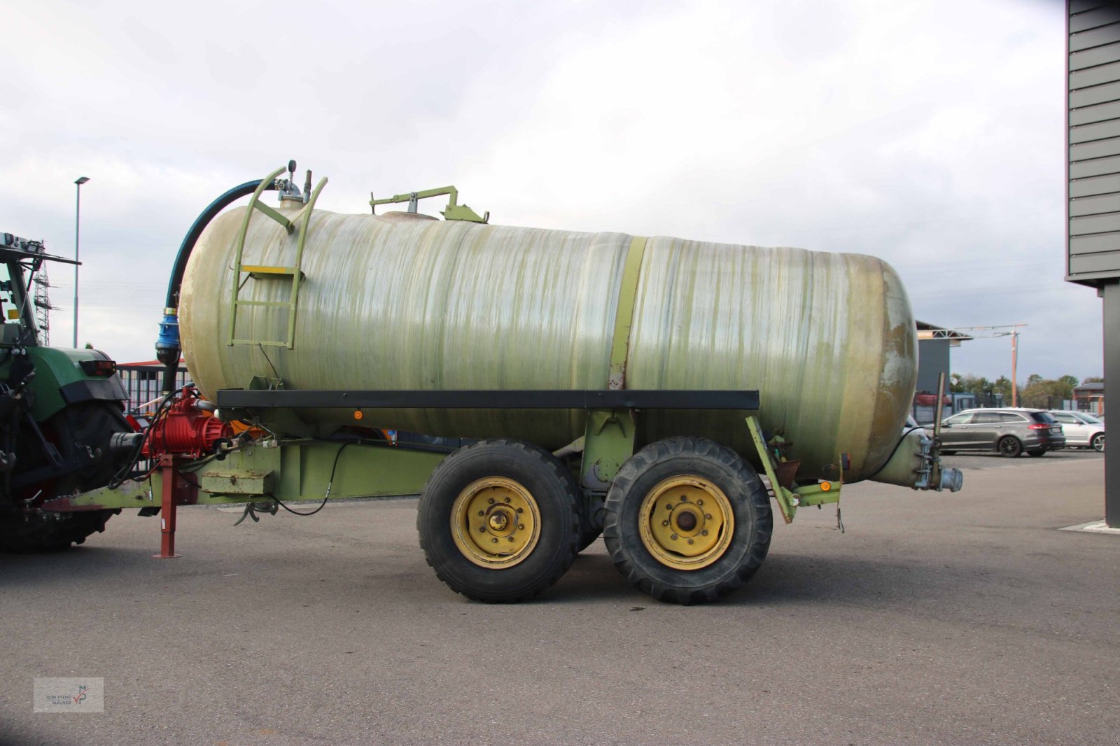 Schleudertankwagen Türe ait Fortschritt HTS 100.27, Gebrauchtmaschine içinde Mahlberg-Orschweier (resim 2)