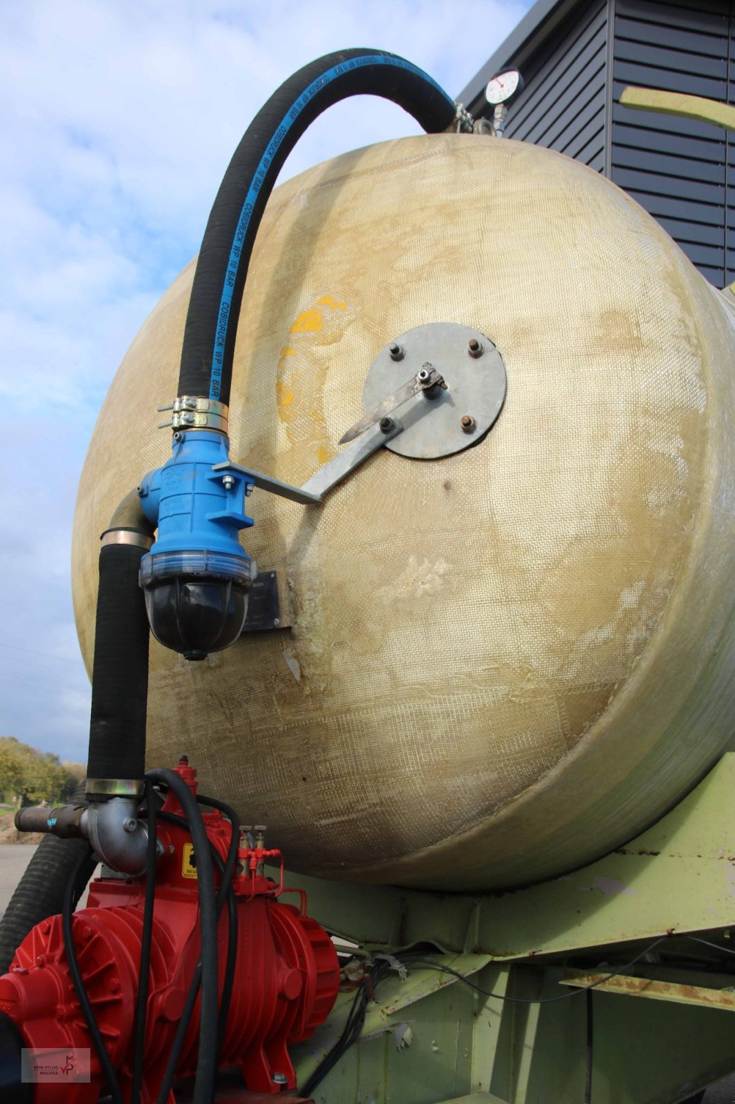 Schleudertankwagen Türe ait Fortschritt HTS 100.27, Gebrauchtmaschine içinde Mahlberg-Orschweier (resim 5)