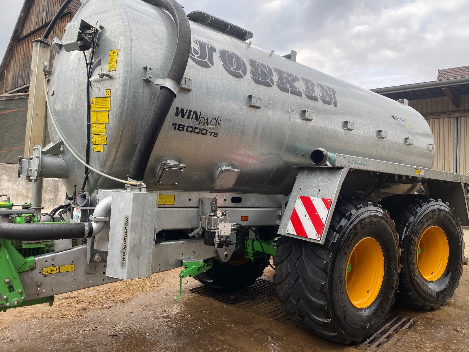 Schleudertankwagen tip Joskin Modulo 2 18000 MEB, Gebrauchtmaschine in Einbeck (Poză 1)